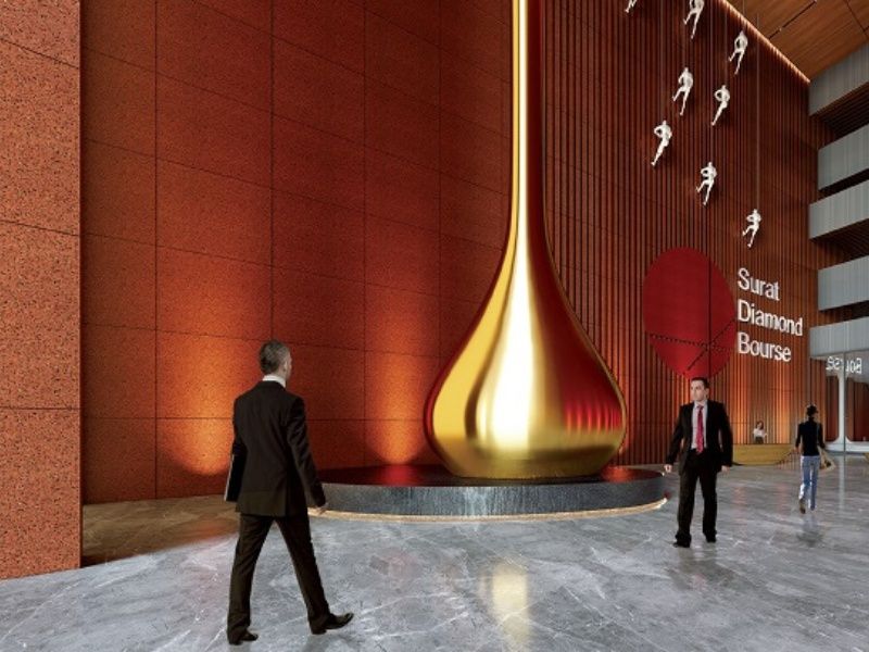 Surat Diamond Bourse visit 1